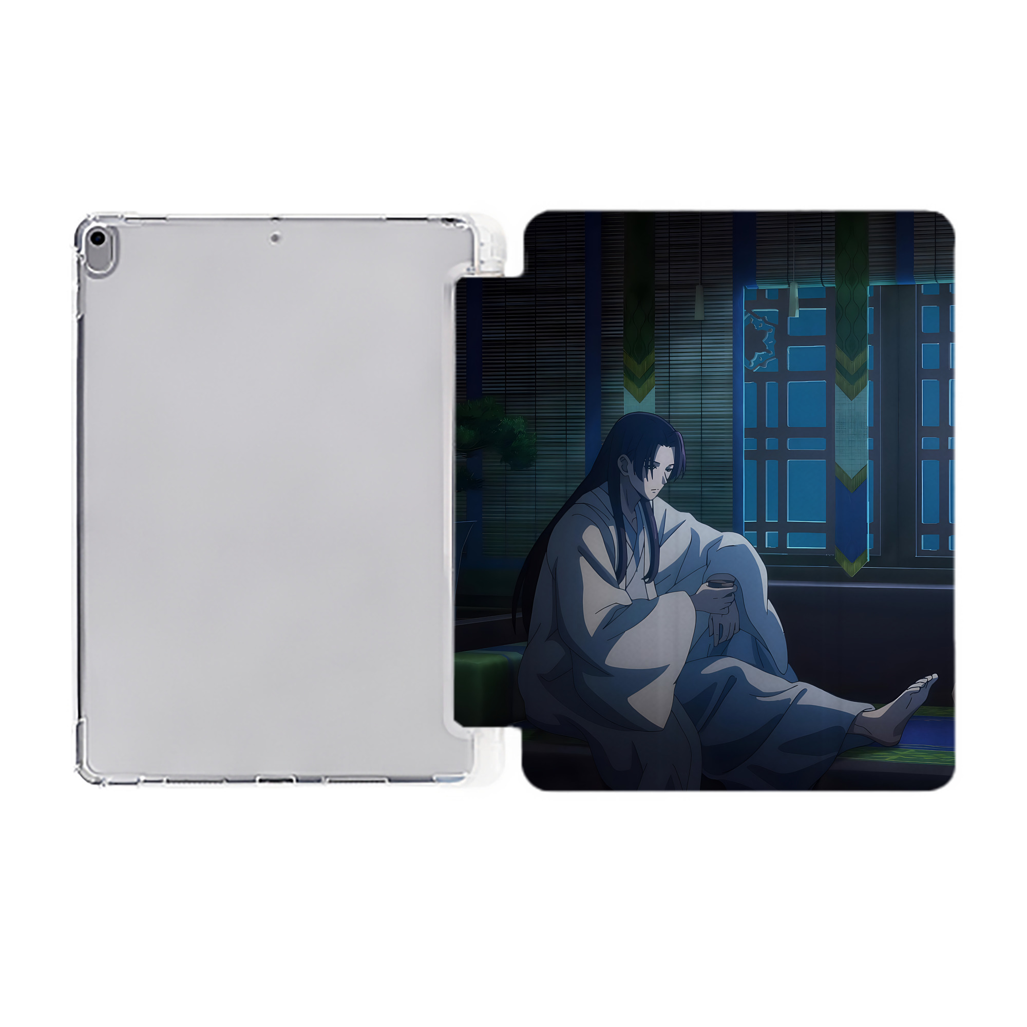 （画像用） 薬屋のひとりごと The Apothecary Diaries IPad ケース ペン収納付き 三つ折りスタンド PUレザー×シリコン 対応機種9.5/10.5/10.9インチ